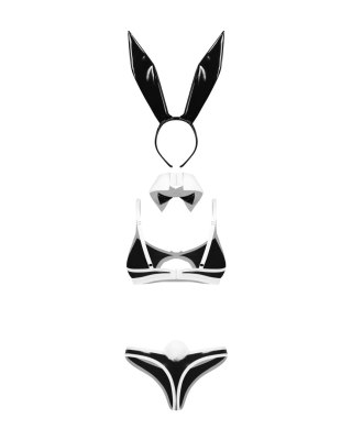 Kostium 4-częściowy L/XL Night Bunny Obsessive