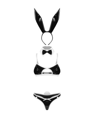 Kostium 4-częściowy S/M Night Bunny Obsessive