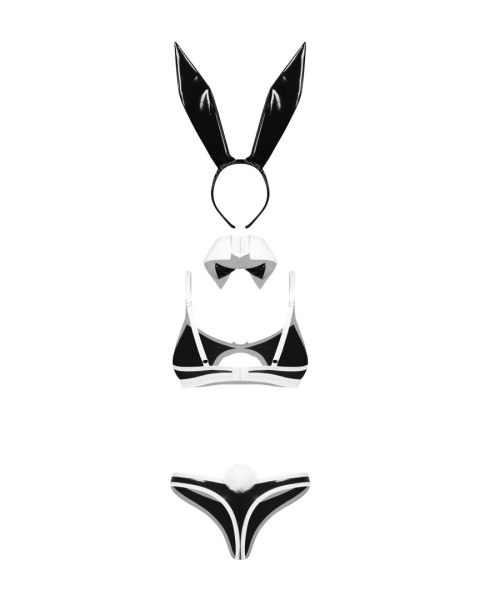 Kostium 4-częściowy S/M Night Bunny Obsessive