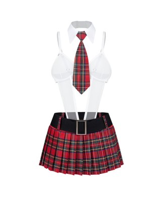 Kostium 5-częściowy College Girl S/M Obsessive