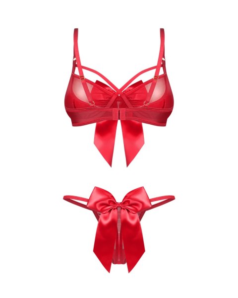 Komplet 2-częściowy Gifty Red S/M Obsessive
