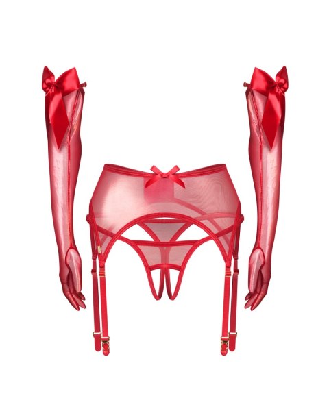 Komplet 3-częściowy Gifty Red S/M Obsessive