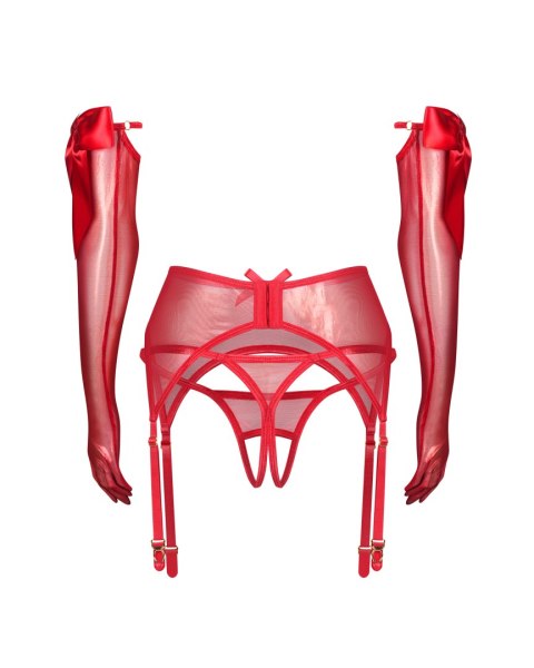 Komplet 3-częściowy Gifty Red S/M Obsessive