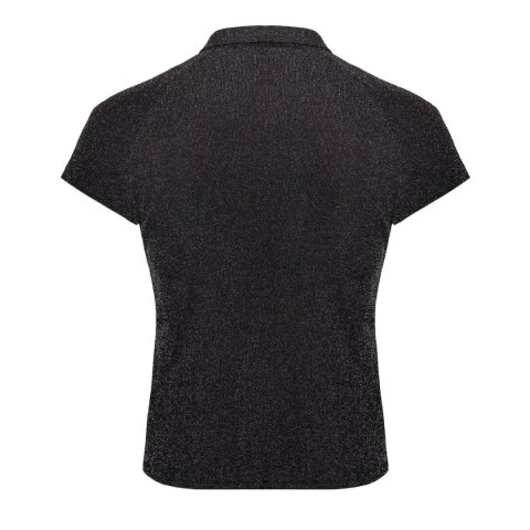 Koszulka polo H082 Onyx veil polo L Noir Handmade
