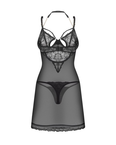 Koszulka i stringi Matildea Black S/M Obsessive