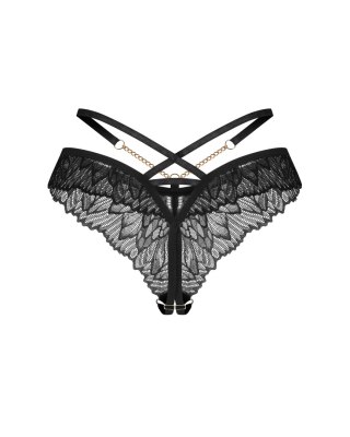 Stringi otwarte Matildea Black L/XL Obsessive