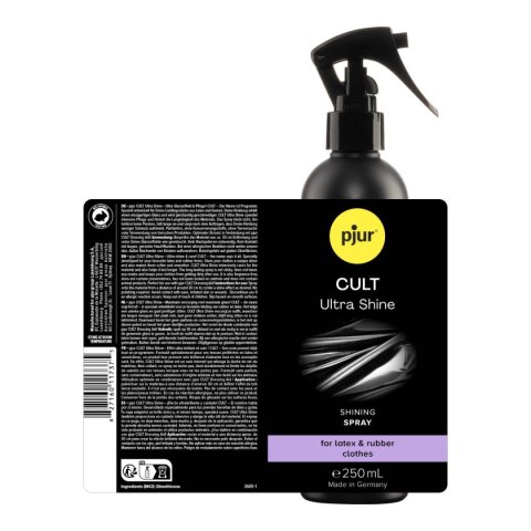 Nabłyszczacz do lateksu i gumy Cult Ultra Shine 250ml Pjur