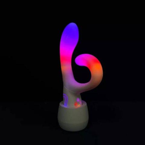 Wibrator króliczek LED The Rabbit White Paradise Illumination