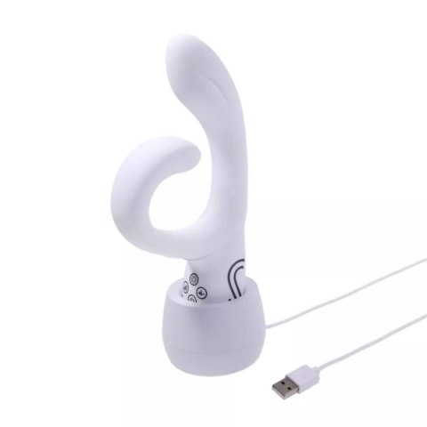 Wibrator króliczek LED The Rabbit White Paradise Illumination