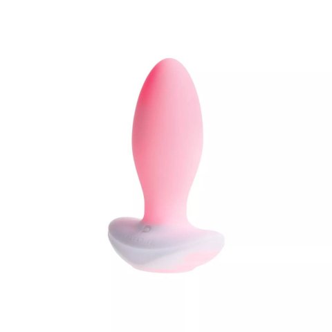 Wibrujący korek analny LED The Plug White Paradise Illumination