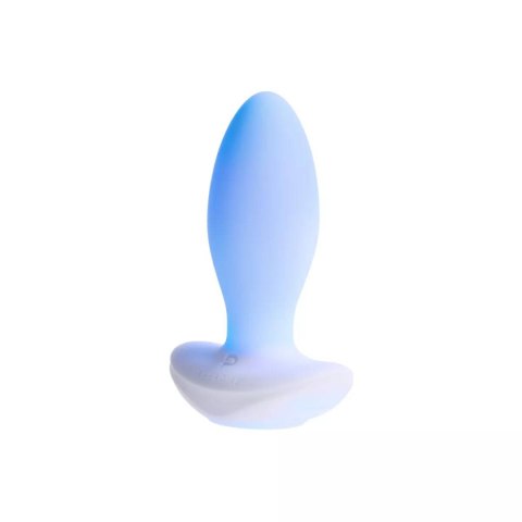 Wibrujący korek analny LED The Plug White Paradise Illumination
