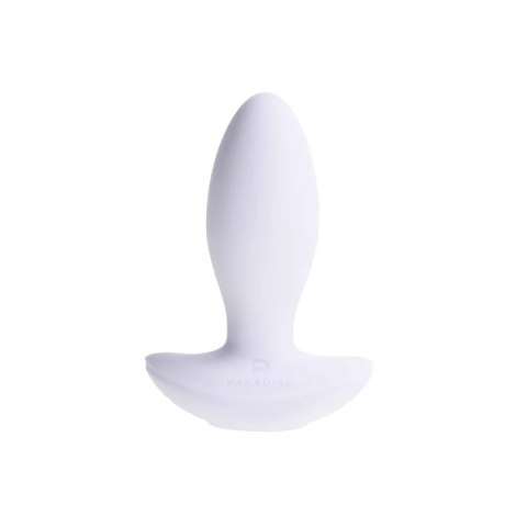 Wibrujący korek analny LED The Plug White Paradise Illumination
