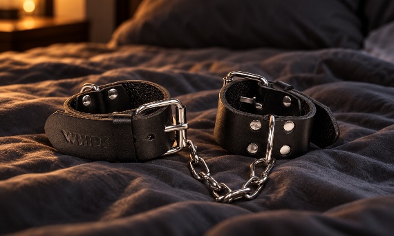 Kajdanki do BDSM – jak wybrać materiał, zapięcie i zakres regulacji?